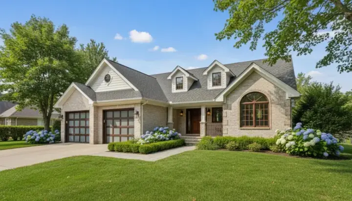 Traditional house plans 15-805 - front exterior, 1,806 sq ft, 2 bed, 3 bath house plans | Monster House Plans