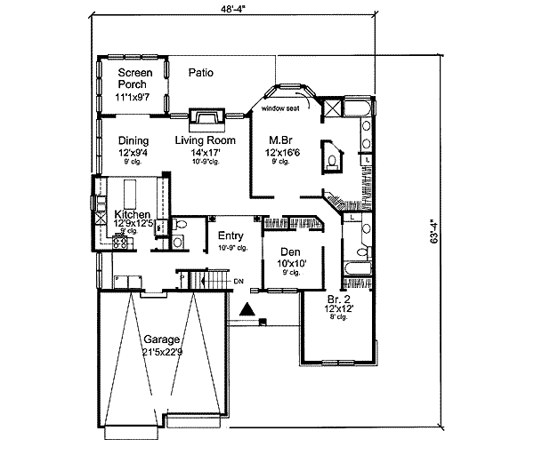 Main Floor Plan: 15-805