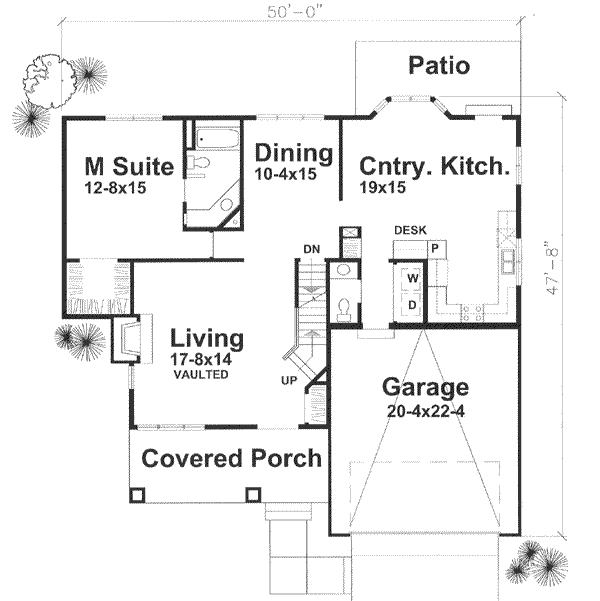 Main Floor Plan: 15-807