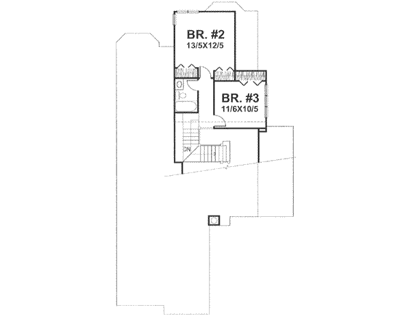 Upper/Second Floor Plan: 15-809