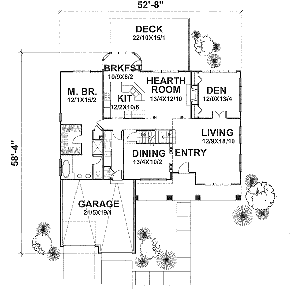 Main Floor Plan: 15-810
