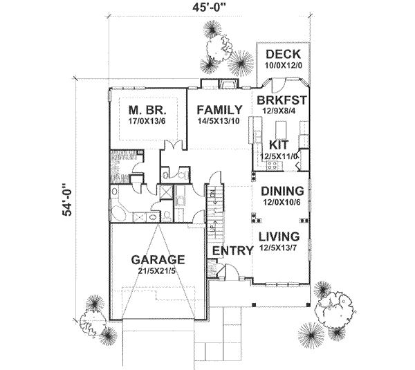 Main Floor Plan: 15-811