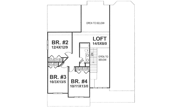 Upper/Second Floor Plan: 15-811