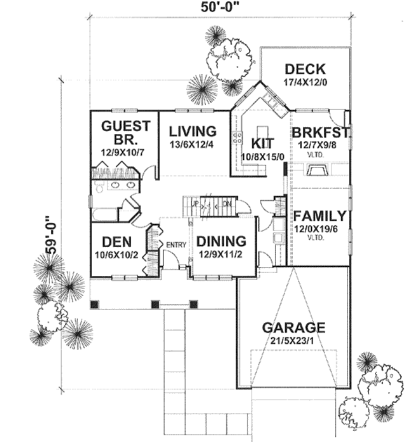Main Floor Plan: 15-813