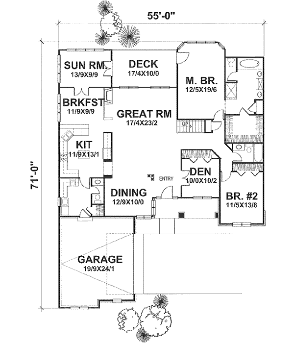 Main Floor Plan: 15-814