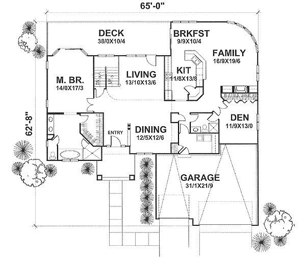 Main Floor Plan: 15-817
