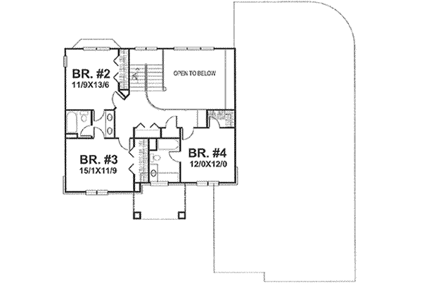 Upper/Second Floor Plan: 15-817