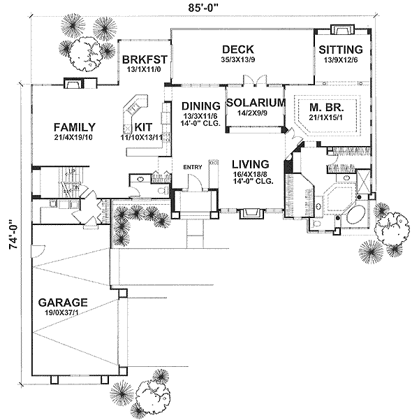 Main Floor Plan: 15-818