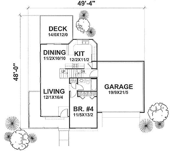 Main Floor Plan: 15-820
