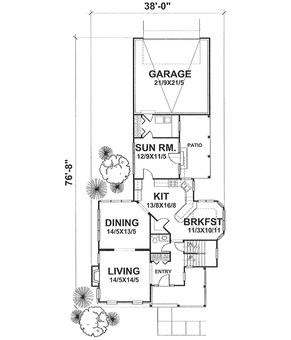 Main Floor Plan: 15-822