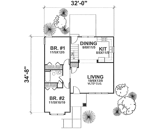 Main Floor Plan: 15-826