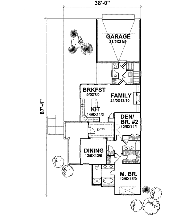 Main Floor Plan: 15-831