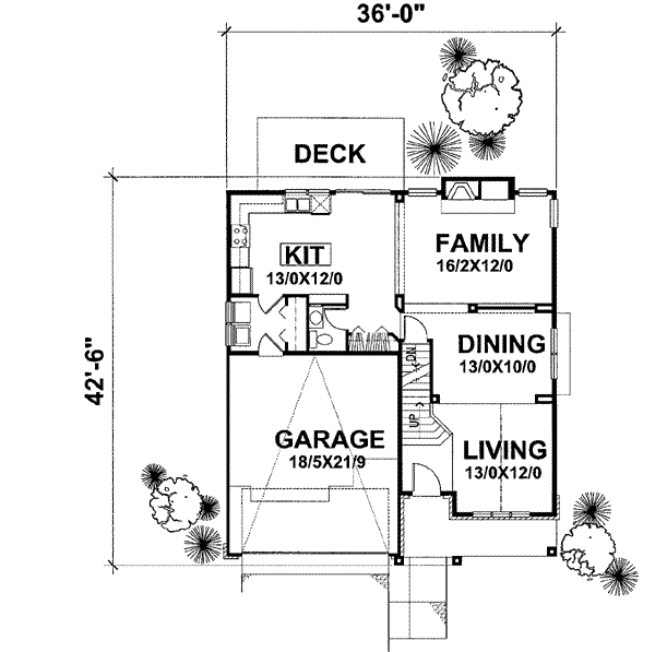 Main Floor Plan: 15-832