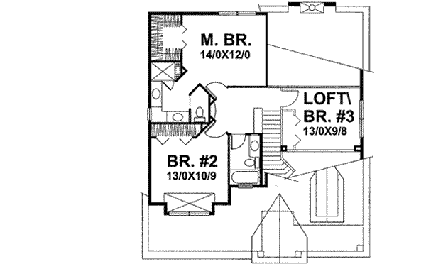Upper/Second Floor Plan: 15-832
