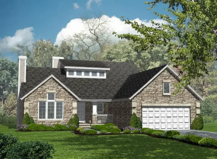 Craftsman house plans 15-833 - front exterior, 2,027 sq ft, 3 bed, 2 bath house plans | Monster House Plans