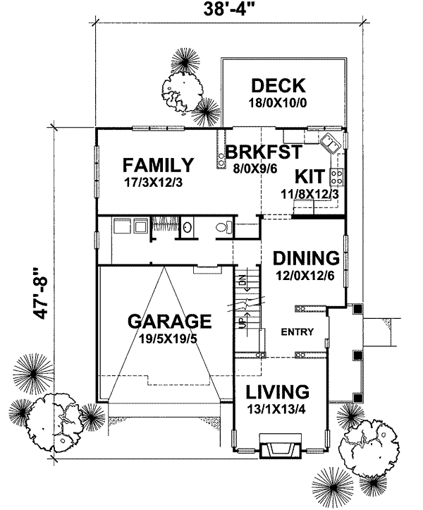 Main Floor Plan: 15-834