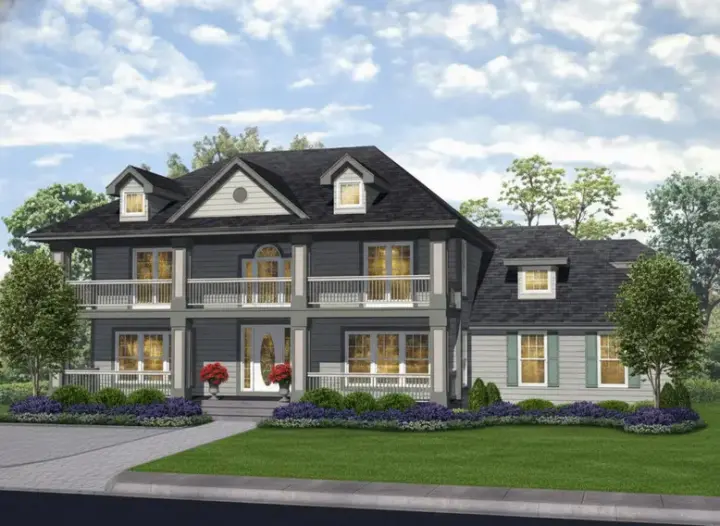 Southern house plans 15-836 - front exterior, 2,463 sq ft, 3 bed, 2 bath house plans | Monster House Plans
