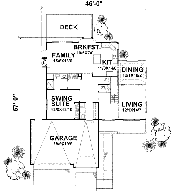 Main Floor Plan: 15-837
