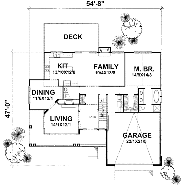 Main Floor Plan: 15-838