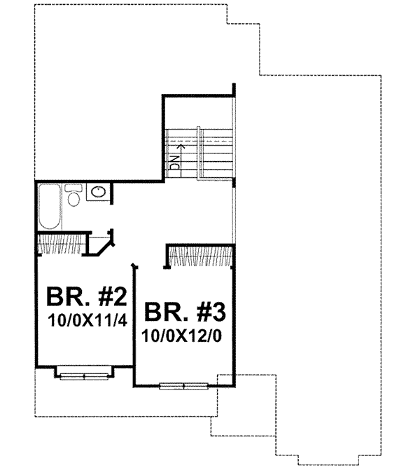 Upper/Second Floor Plan: 15-841