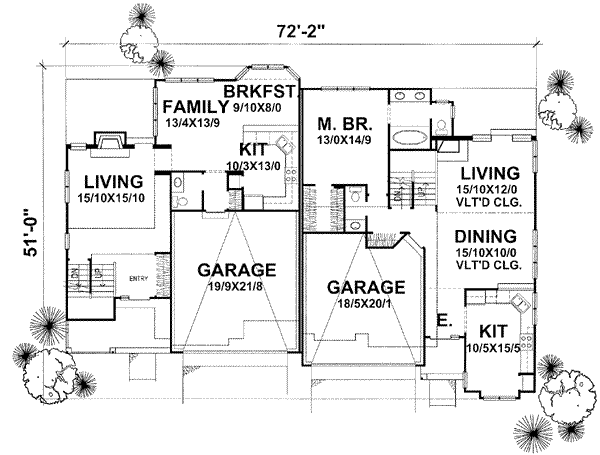 Main Floor Plan: 15-842