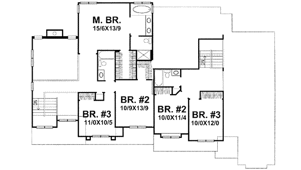 Upper/Second Floor Plan: 15-842