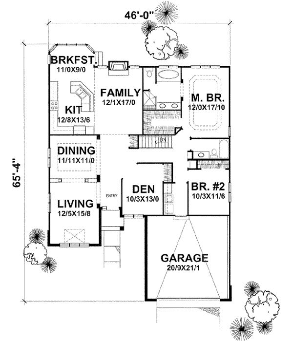 Main Floor Plan: 15-849