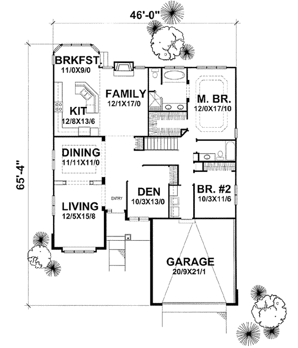 Main Floor Plan: 15-850