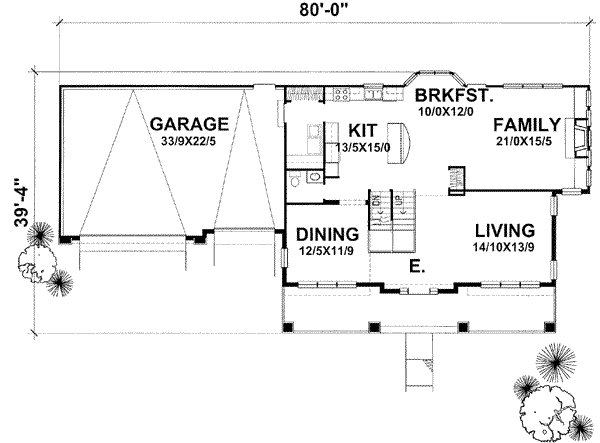 Main Floor Plan: 15-853