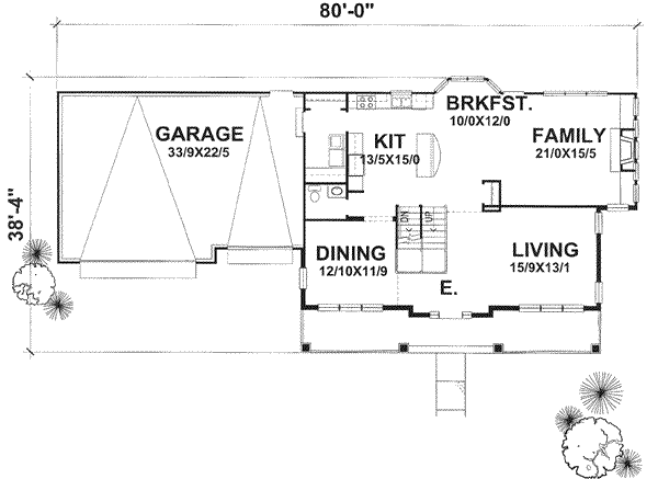 Main Floor Plan: 15-854