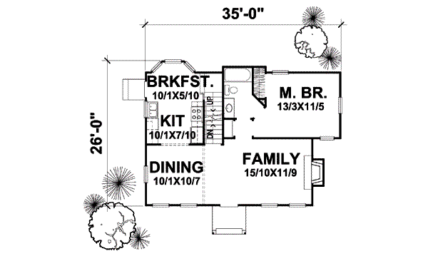 Main Floor Plan: 15-858
