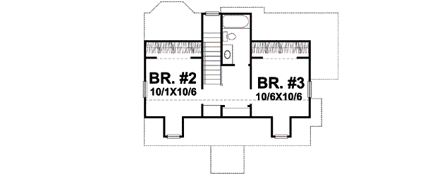 Upper/Second Floor Plan: 15-858