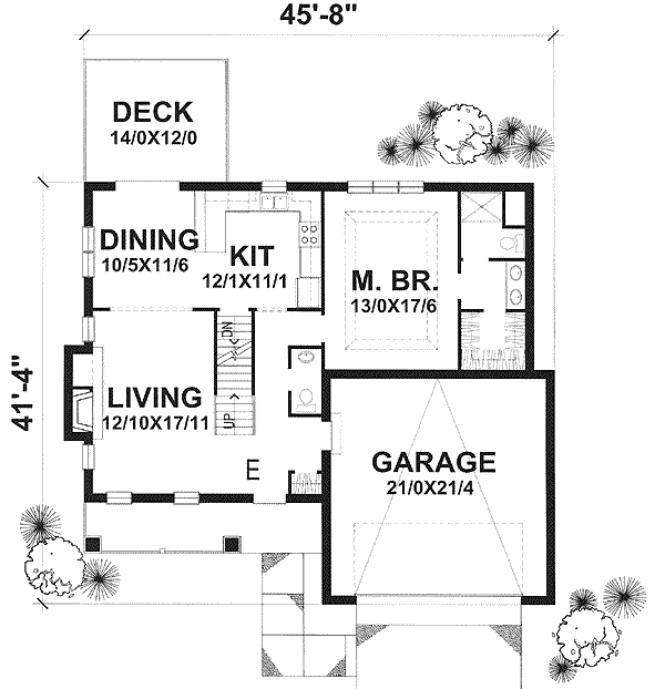 Main Floor Plan: 15-860