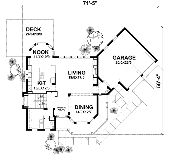 Main Floor Plan: 15-861