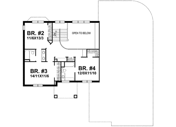 Upper/Second Floor Plan: 15-864