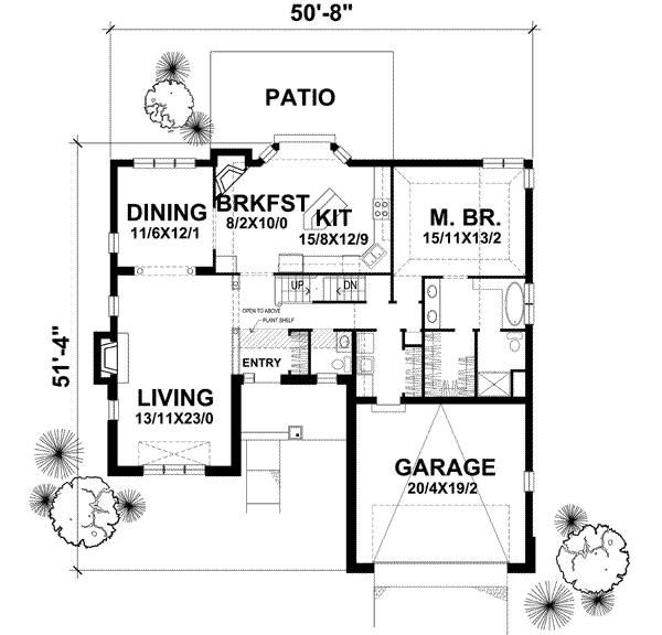 Main Floor Plan: 15-866