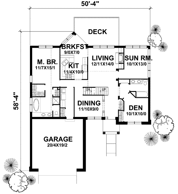 Main Floor Plan: 15-867