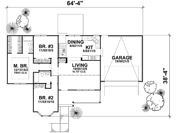 Main Floor Plan: 15-868