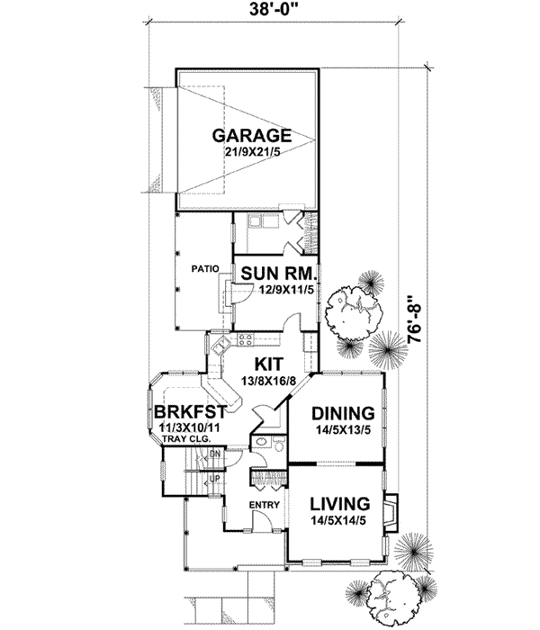 Main Floor Plan: 15-869