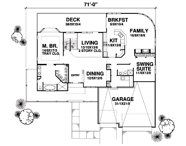 Main Floor Plan: 15-872