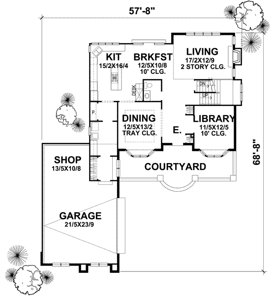 Main Floor Plan: 15-874