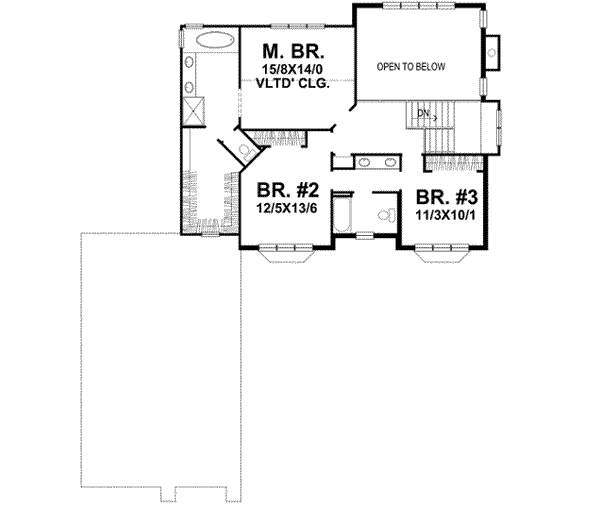 Upper/Second Floor Plan: 15-874