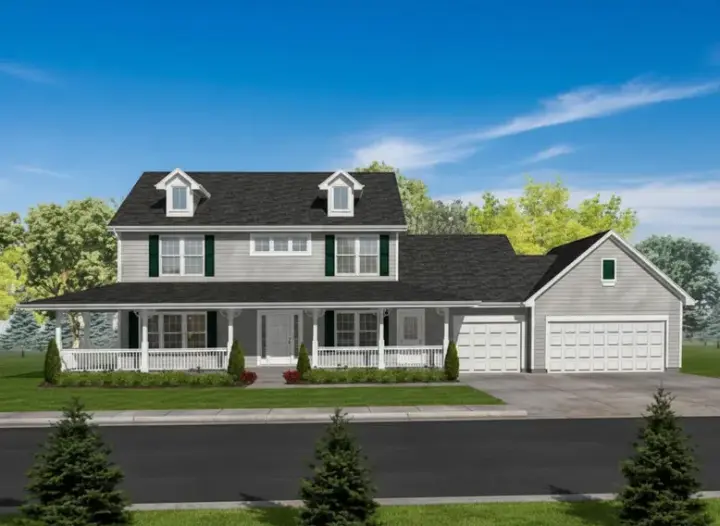 Traditional house plans 15-875 - front exterior, 2,725 sq ft, 3 bed, 2 bath house plans | Monster House Plans