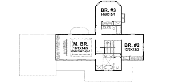 Upper/Second Floor Plan: 15-879