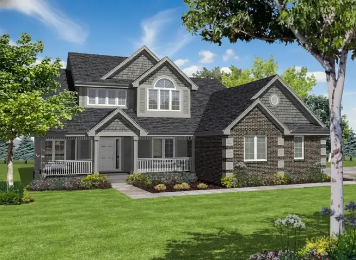 Country house plans 15-881 - front exterior, 2,150 sq ft, 3 bed, 2 bath house plans | Monster House Plans