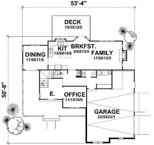 Main Floor Plan: 15-881