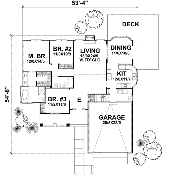 Main Floor Plan: 15-882