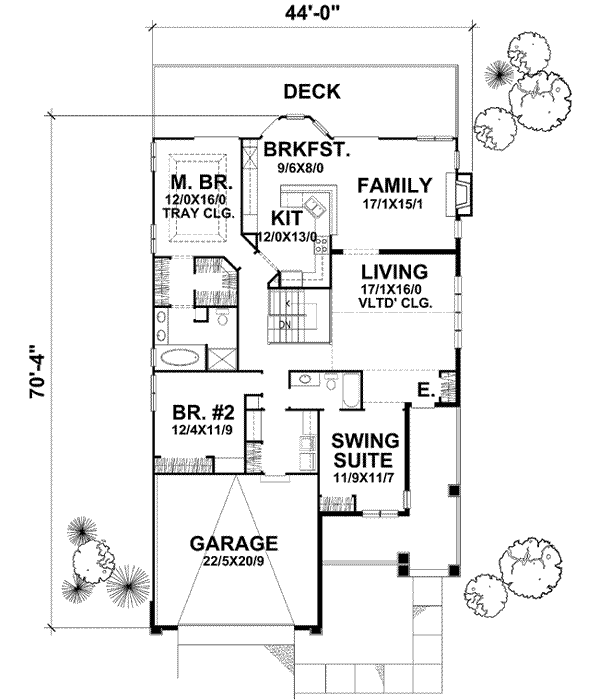 Main Floor Plan: 15-884