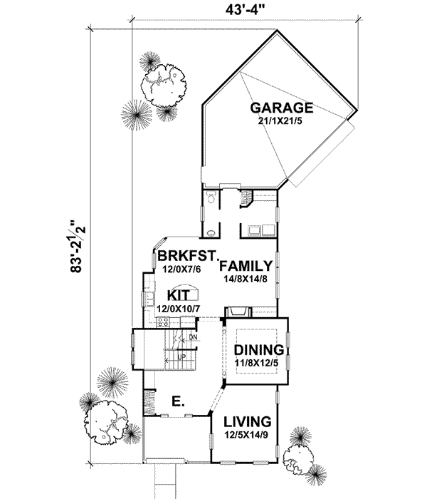 Main Floor Plan: 15-885