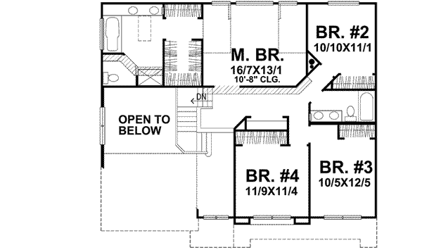 Upper/Second Floor Plan: 15-891